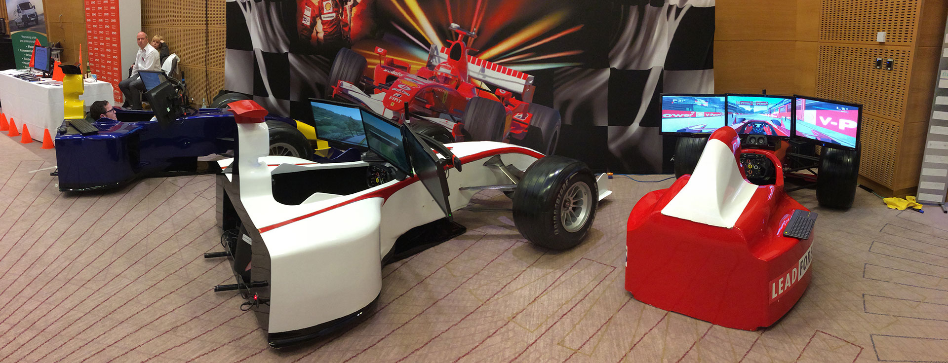 F1 Half Car Simulators