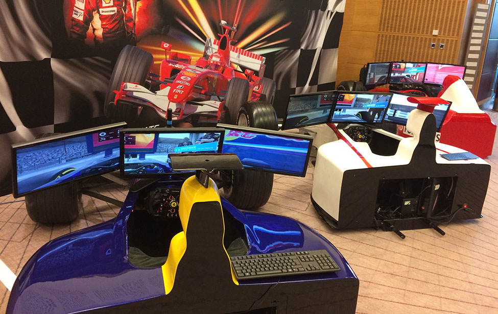 F1 Half Car Simulators