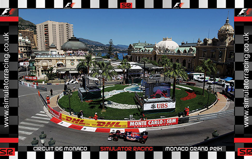 F1 Monaco Grand Prix Casino Roundabout 10'